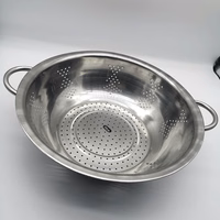 colador pasta metal 32cm