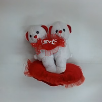 peluche 2 oso con corazon love
