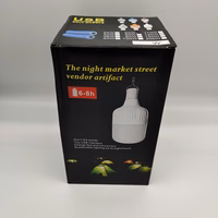 bombillo recargable usb 50w