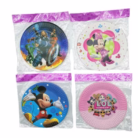 plato desechable x 10