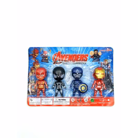 juego munecos avengers