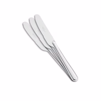 cuchillo mesa metal x 3