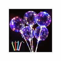 globo burbuja con luces