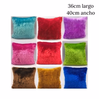 cojin peludo