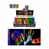 pintura neon facial