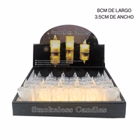 vela led grande