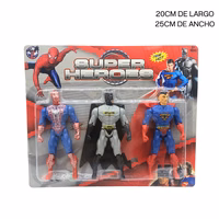 166a carton super heroes x3