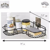 222 organizador metal bano
