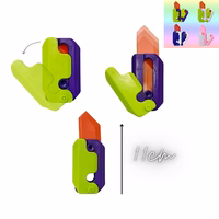 cuchillo juguete plastico