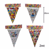 banderines triangulares