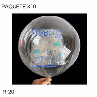 globo bobo 20pulgadas x10