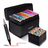 marcadores touch 120pcs