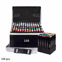 marcadores touch 168pcs