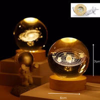 lampara esfera cristal