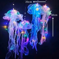 adorno melusa con luces