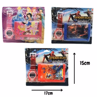 carterita con reloj juguete