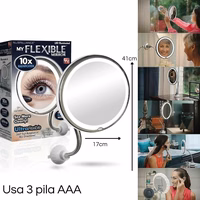 espejo aumento x10 flexible