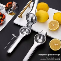 exprimidor de limon aluminio