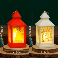 candelabro navidad cuadrado