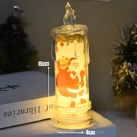 vela led navidad larga